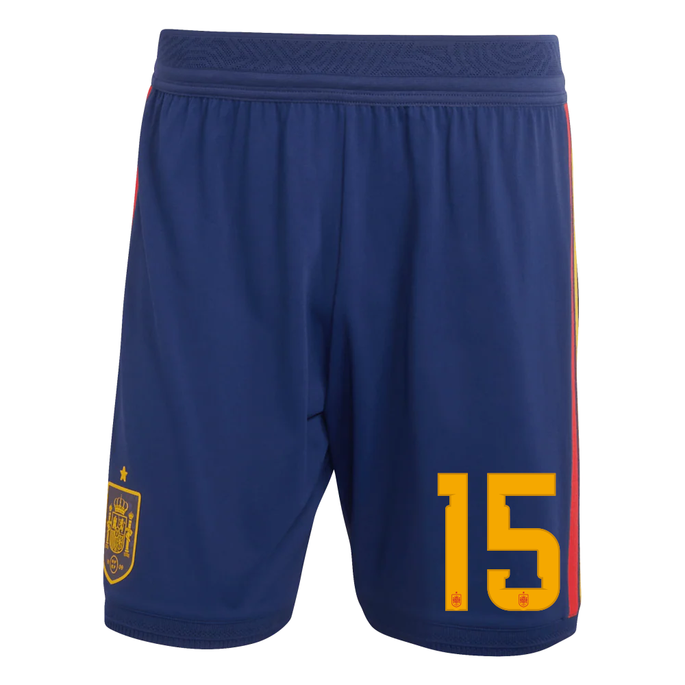 Pantalón Corto Hombre Authentic Primera Equipación - Dorsal 15