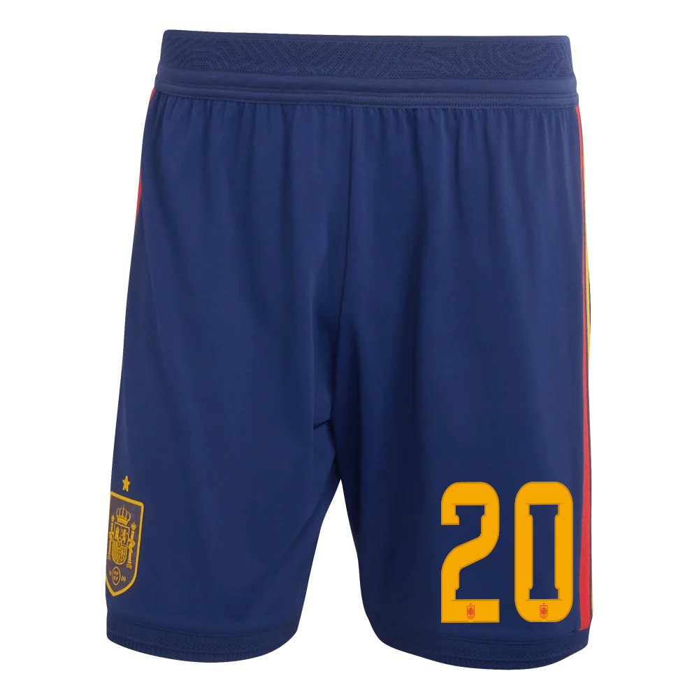 Pantalón Corto Hombre Authentic Primera Equipación - Dorsal 20