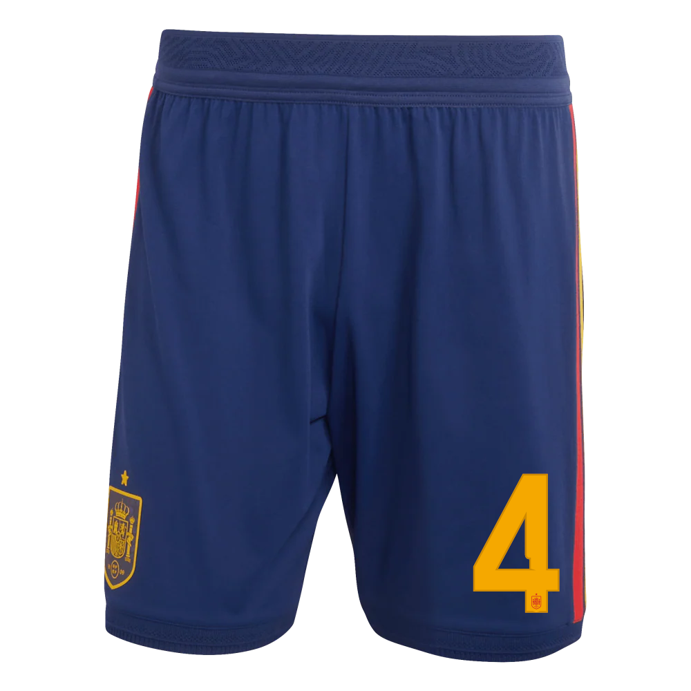 Pantalón Corto Hombre Authentic Primera Equipación - Dorsal 4