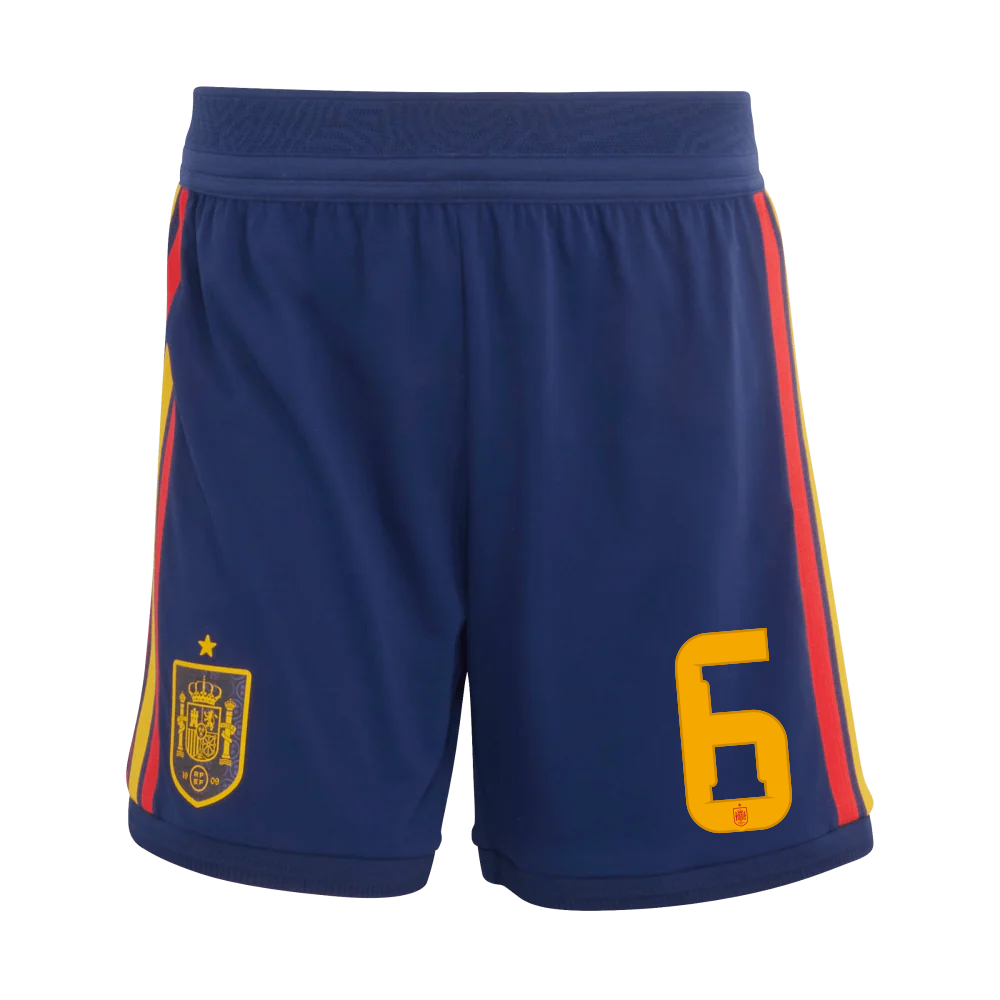 Pantalón Corto Mujer Primera Equipación - Dorsal 6