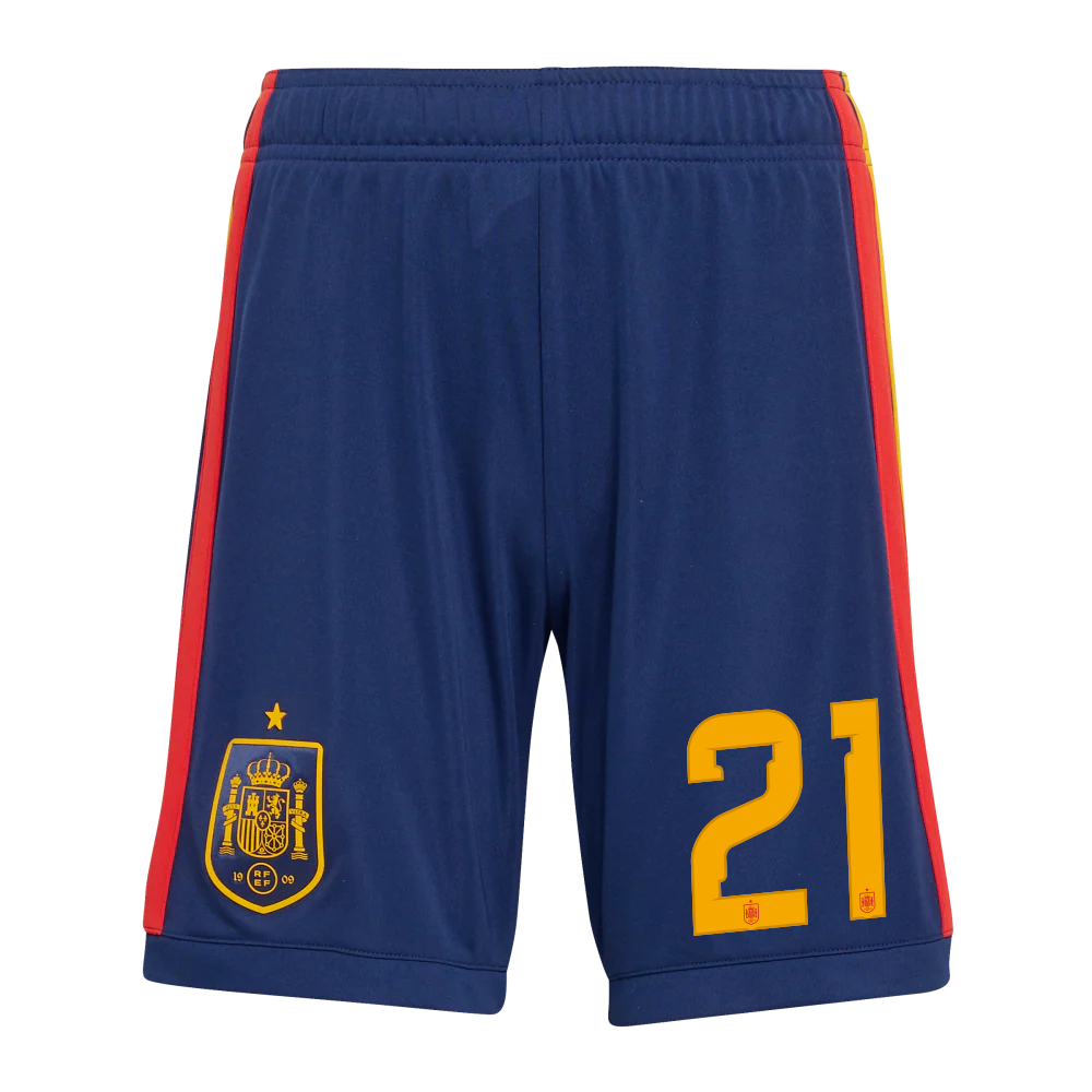 Pantalón Corto Niño Primera Equipación - Dorsal 21