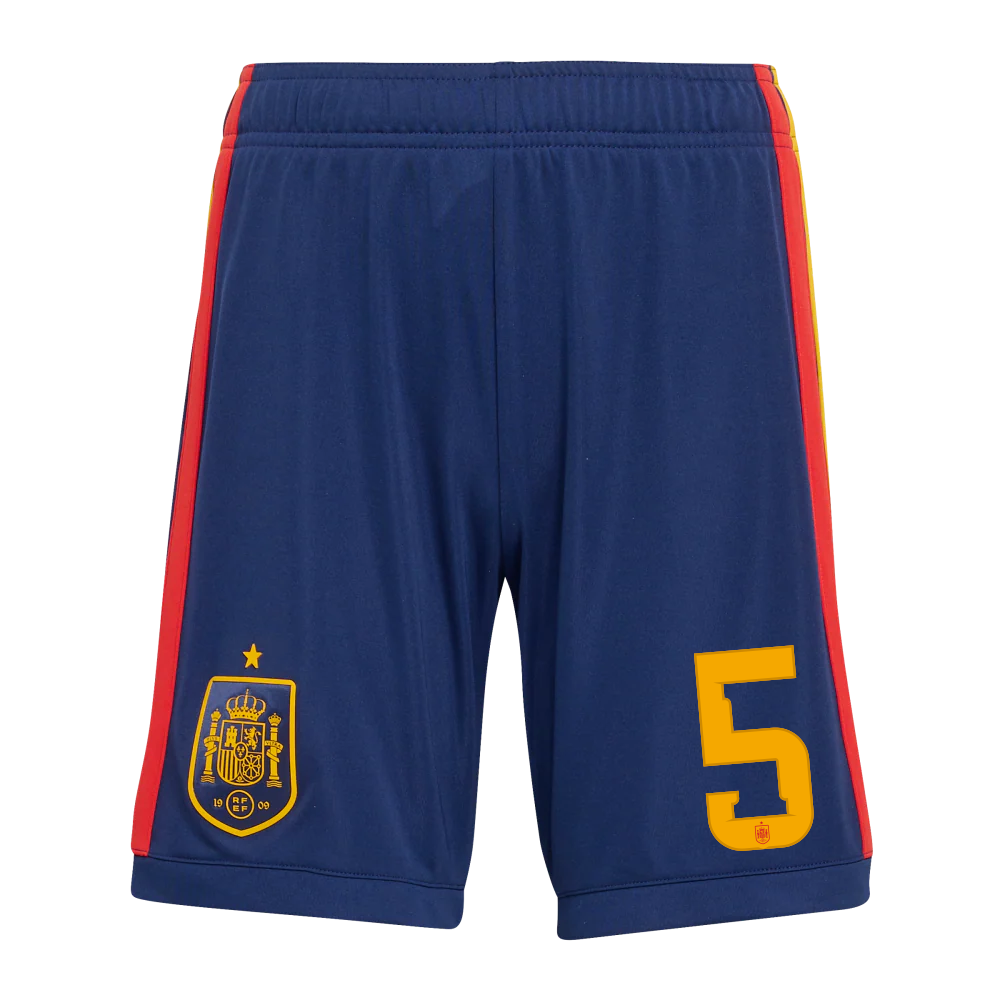 Pantalón Corto Niño Primera Equipación - Dorsal 5