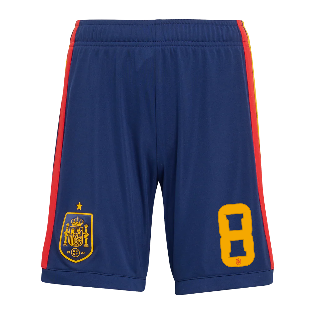 Pantalón Corto Niño Primera Equipación - Dorsal 8