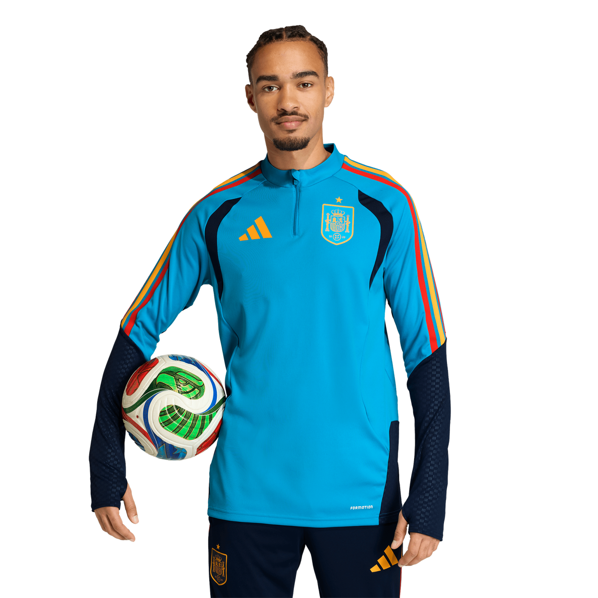 ウェア #FR2 footballT size L Men's Aqua Long Sleeve Training T-Shirt