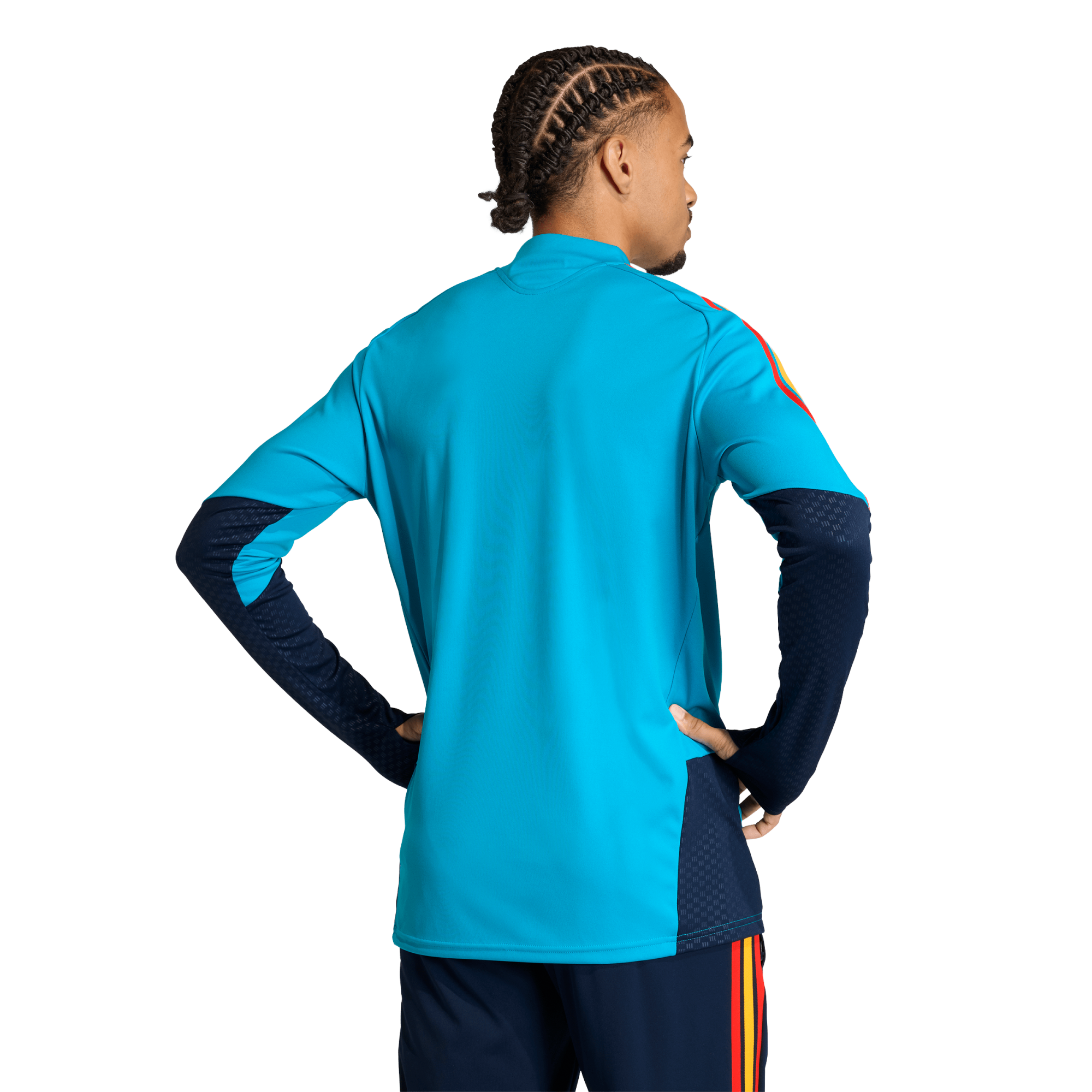 Men's Aqua Long Sleeve Training T-Shirt