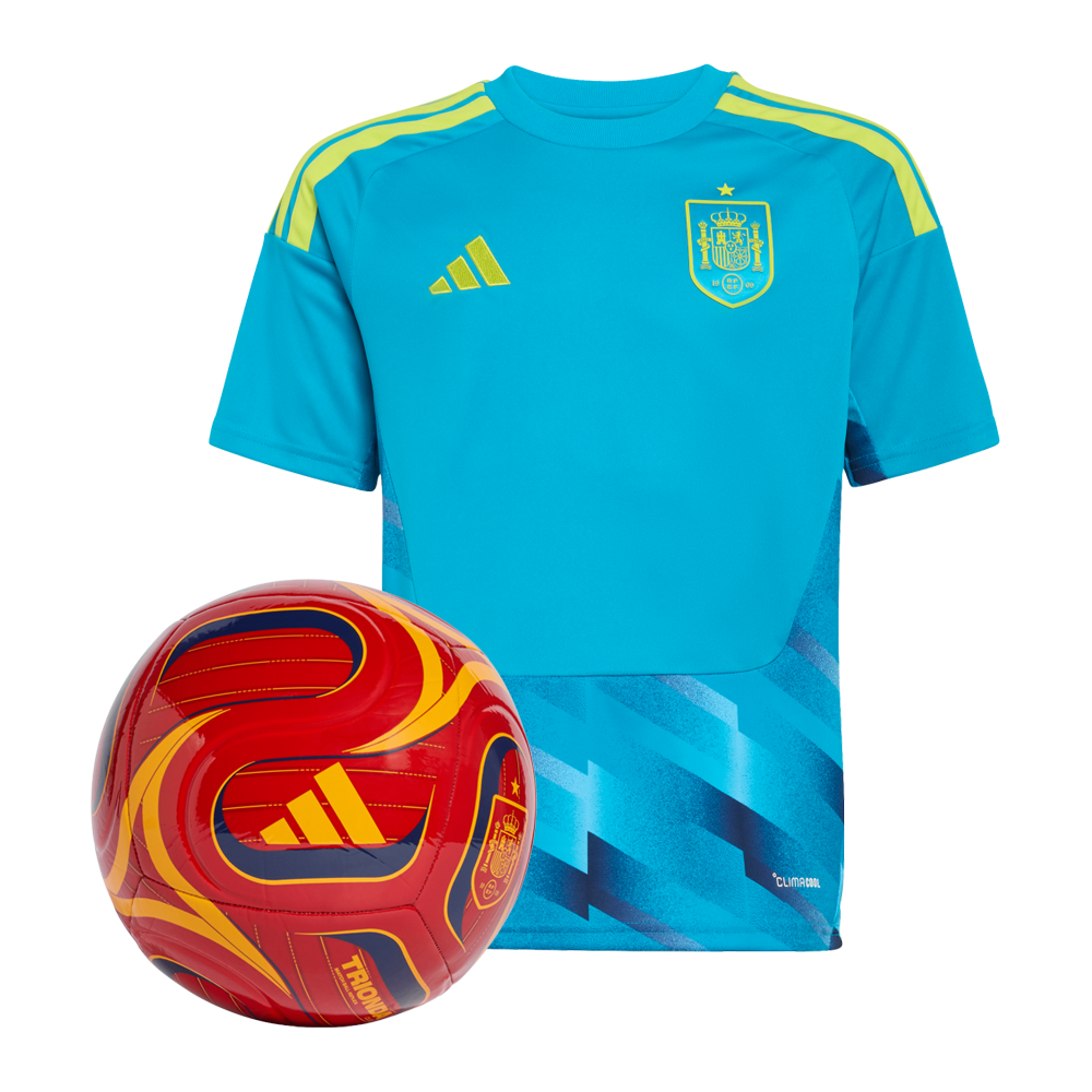 Pack Camiseta Portero Niño + Balón España