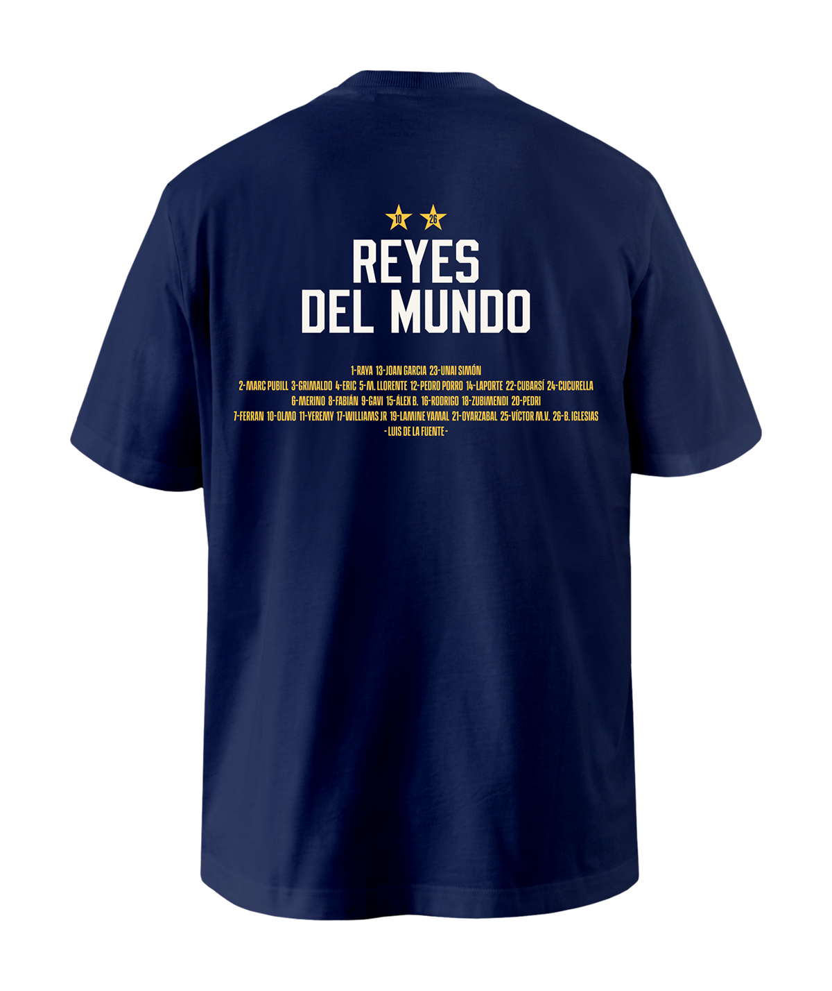 Camiseta Conmemorativa Campeones del Mundo 2026