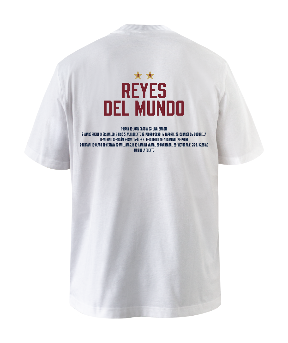 Camiseta Conmemorativa Campeones del Mundo 2026