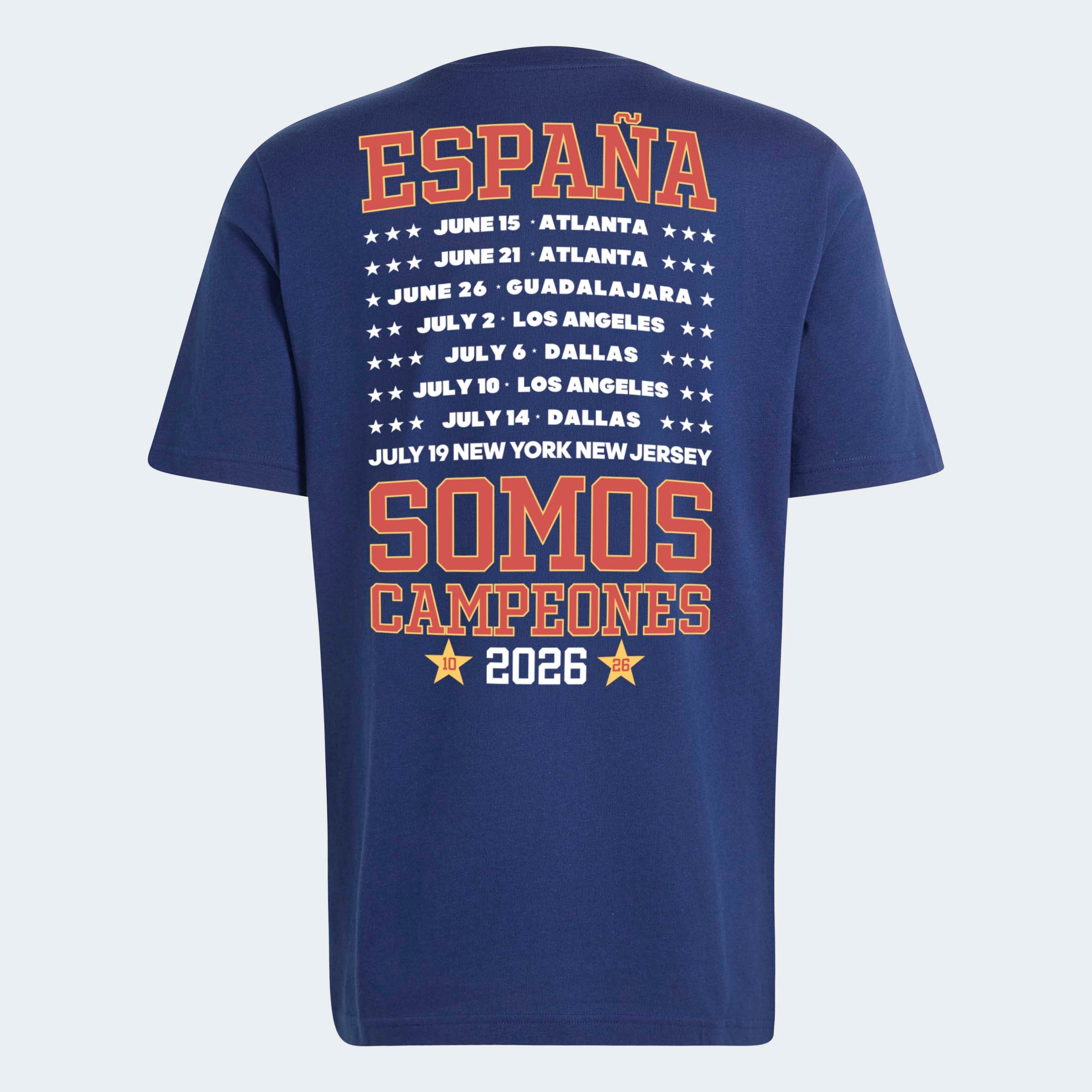 Camiseta Campeones Azul Hombre