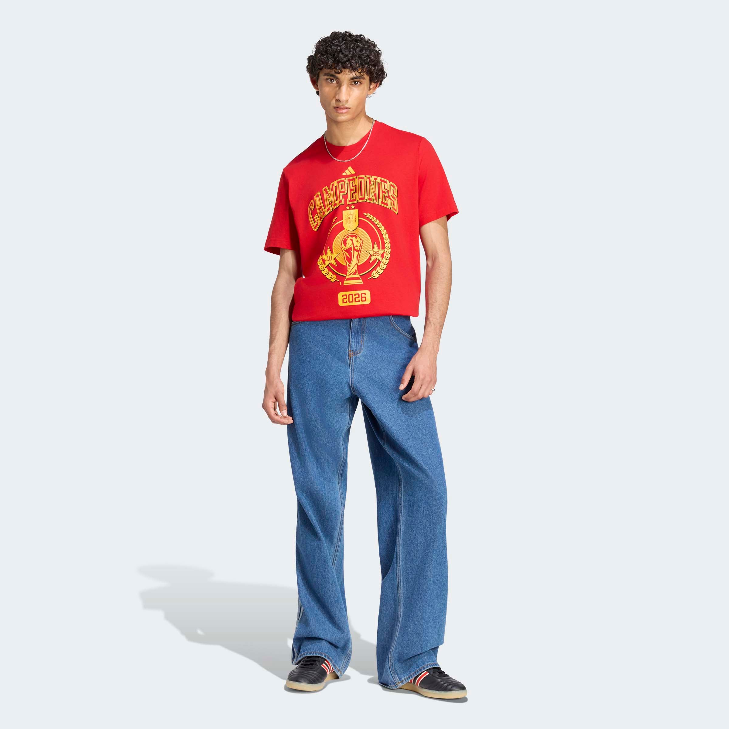 Camiseta Campeones Roja Hombre