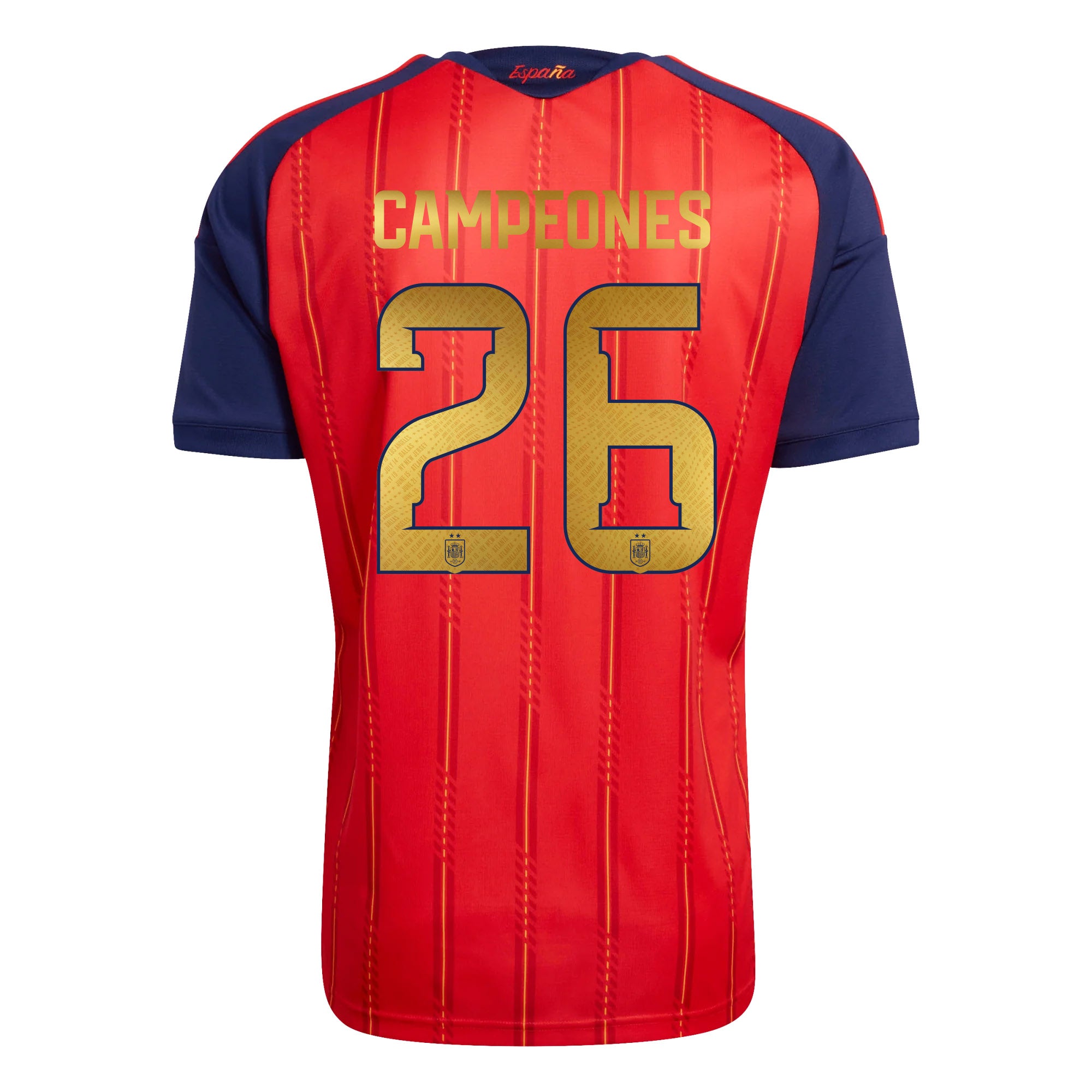 Camiseta Hombre Primera Equipación Mundial 2026 - Edición Campeones - 26
