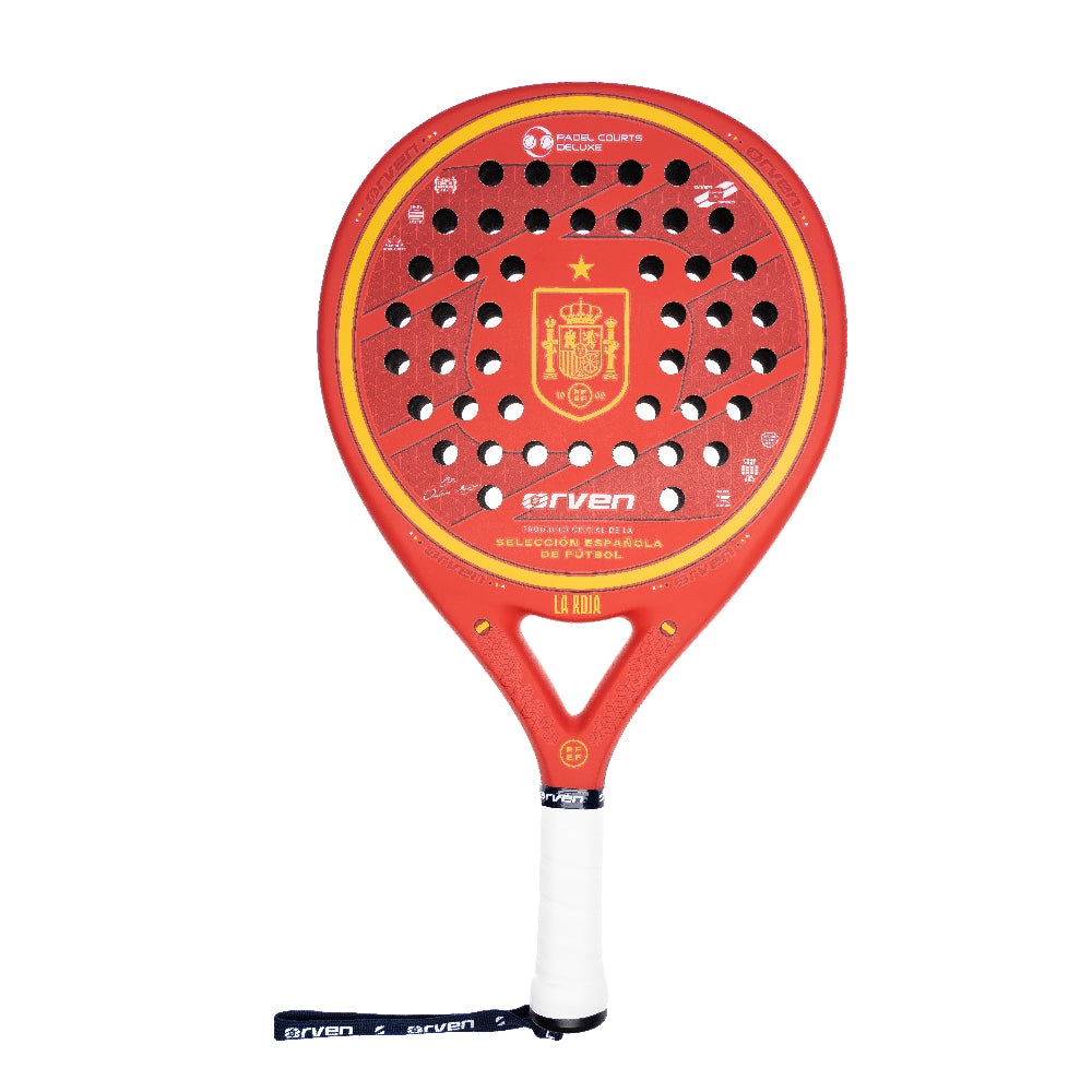 RED SPANISH SELECTION PADEL RACKET